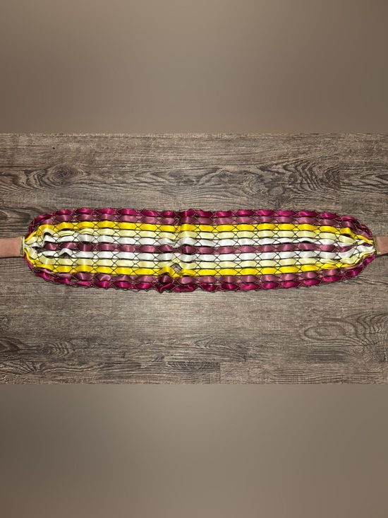 Etro Accessories - Etro Multicolor Braided Ribbon Wide Belt